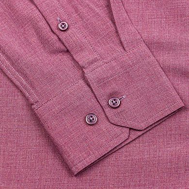 Wear Sierra Top Shelf Cotton Long Sleeve Button Up Shirts in Pink