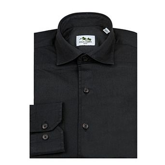 Wear Sierra Top Shelf Cotton Long Sleeve Button Up Shirts in Black