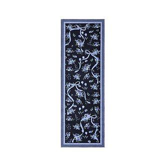 Garvee Floral Area Rug Machine Washable Ultra Thin Non Slip Carpet for Living Room Bedroom