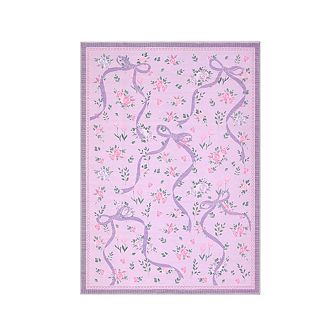 Garvee Floral Area Rug Machine Washable Ultra Thin Non Slip Carpet for Living Room Bedroom