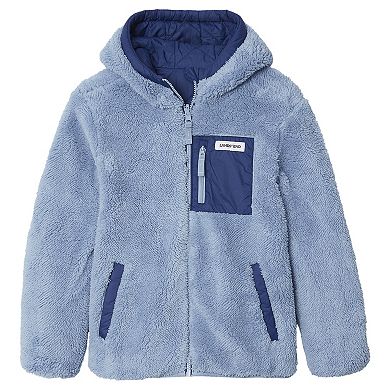 Kids 4-20 Lands' End Reversible Water Resistant Sherpa Insulated Jacket