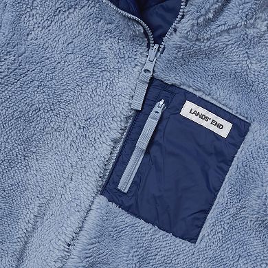 Kids 4-20 Lands' End Reversible Water Resistant Sherpa Insulated Jacket