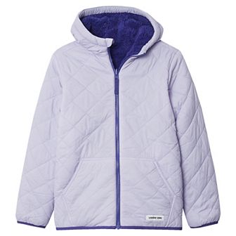Kids 4-20 Lands' End Reversible Water Resistant Sherpa Insulated Jacket