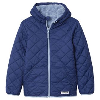 Kids 4-20 Lands' End Reversible Water Resistant Sherpa Insulated Jacket