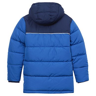 Boys 2-20 Lands' End Water Resistant Sherpa Lined Hooded Coat