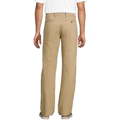 Men's Lands' End Classic Fit Flannel Lined Chino Pants