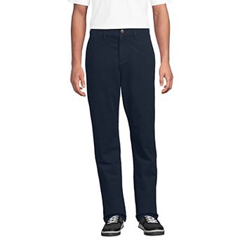 Men's Lands' End Classic Fit Flannel Lined Chino Pants
