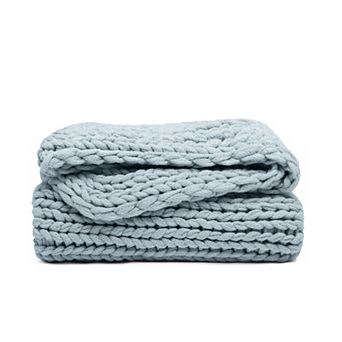 Home Collection Ultra Soft Chunky Knit Throw Blanket