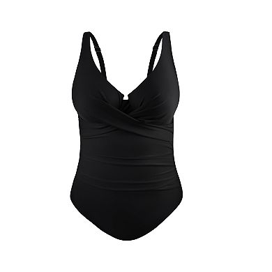 Plus Size Cupshe Underwire Monokini One-Piece Swimsuit