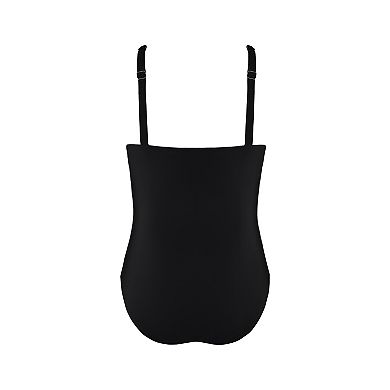 Plus Size Cupshe Underwire Monokini One-Piece Swimsuit