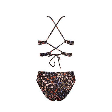 Women's Cupshe 2-pc. Floral Print Bikini Set