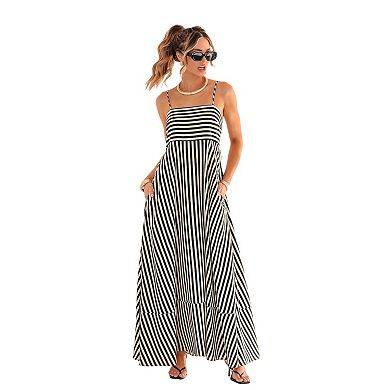Women's Cupshe Striped Maxi Dress