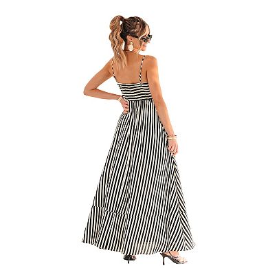 Women's Cupshe Striped Maxi Dress