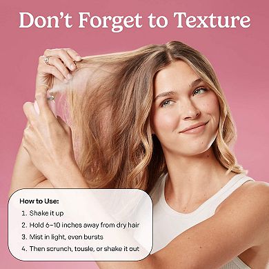 Cotton Candy Dry Texture & Hair Volume Spray