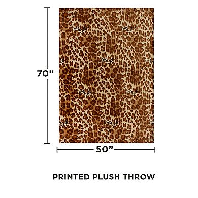 Juicy Couture 50" x 70" Plush Throw Blanket