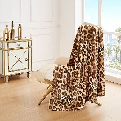Juicy Couture 50" x 70" Plush Throw Blanket