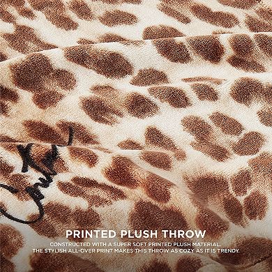 Juicy Couture 50" x 70" Plush Throw Blanket