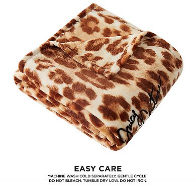 Juicy Couture 50" x 70" Plush Throw Blanket