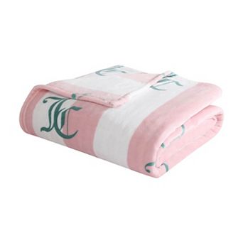 Juicy Couture 50" x 70" Plush Throw Blanket