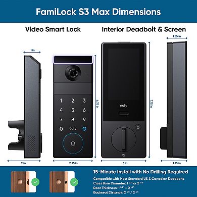 Eufy Smart Video Door Lock with HD Camera
