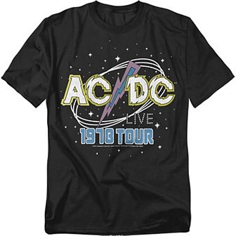 Big & Tall AC/DC Live Graphic Tee