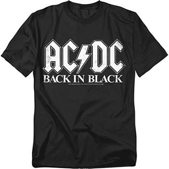 Big & Tall AC/DC Back In Black Graphic Tee