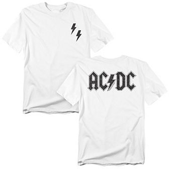 Big & Tall AC/DC Double Lightning Graphic Tee