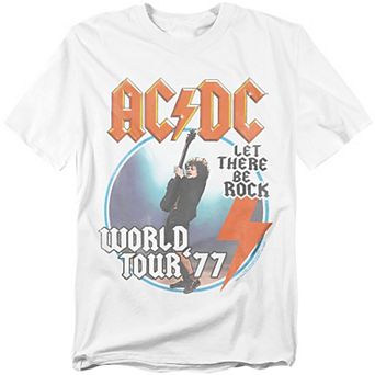 Big & Tall AC/DC Let There Be Rock Tour Graphic Tee