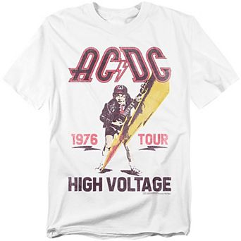 Big & Tall AC/DC High Voltage 1976 Graphic Tee