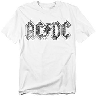 Big & Tall AC/DC Paisley Logo Graphic Tee