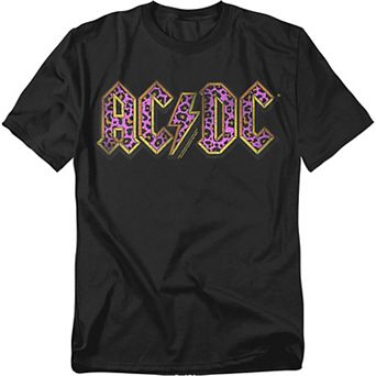 Big & Tall AC/DC Animal Print Graphic Tee