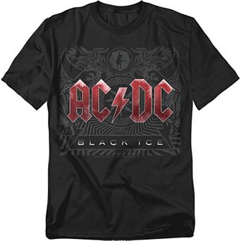 Big & Tall AC/DC Black Ice Graphic Tee