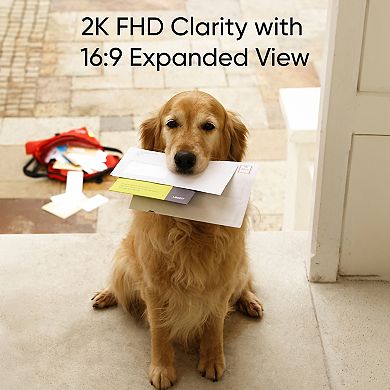 Eufy 2K Video Doorbell with 32GB microSD Card