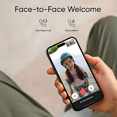 Eufy 2K Video Doorbell with 32GB microSD Card