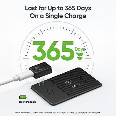 Eufy Rechargeable SmartTrack Card With Bluetooth Connectivity
