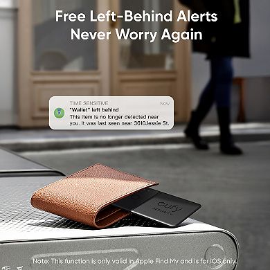 Eufy Rechargeable SmartTrack Card With Bluetooth Connectivity