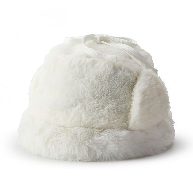 Women's Nanette Lepore Reversible Quilted Bucket Hat With Fur