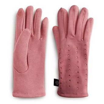 Women's Nanette Lepore Rhinestone Detail Gloves