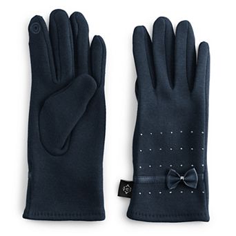 Women's Nanette Lepore Elegant Box Detail Studded Gloves