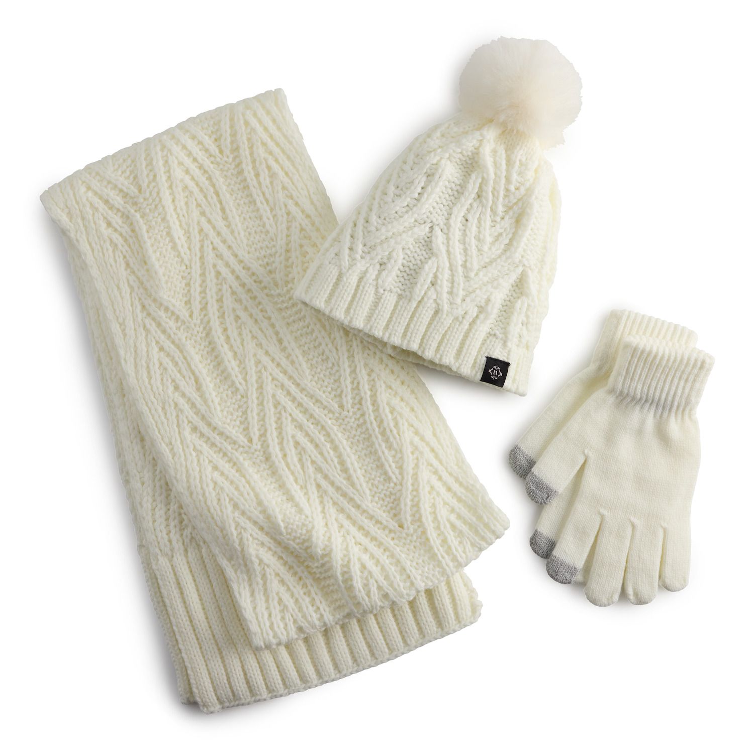 LGB 帽子手袋セット　レディース LGB 帽子手袋セット レディース