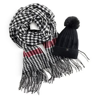 Women's Nanette Lepore Hat & Scarf Gift Set