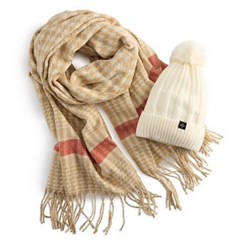 Women's Nanette Lepore Hat & Scarf Gift Set