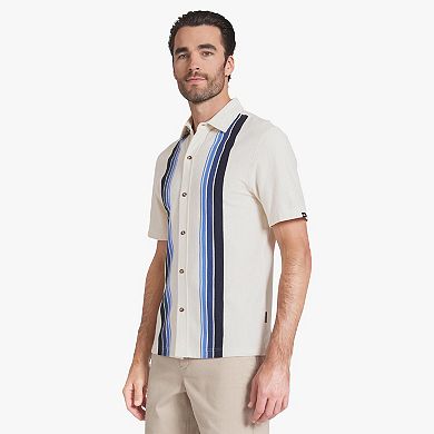 Quiksilver Knit Short Sleeve Button-Down Shirt