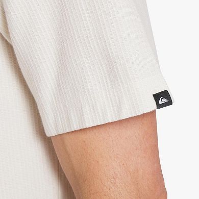 Quiksilver Knit Short Sleeve Button-Down Shirt