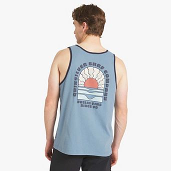 Men's Quiksilver Striped Tank Top