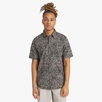 Men's Quiksilver Short Sleeve Camp Shirt