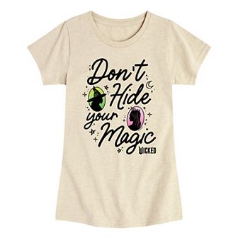 Girls 7-16 Wicked Don't Hide Your Magic Graphic Tee