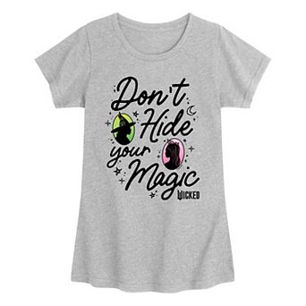 Girls 7-16 Wicked Don't Hide Your Magic Graphic Tee
