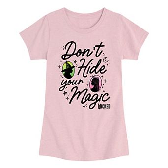 Girls 7-16 Wicked Don't Hide Your Magic Graphic Tee