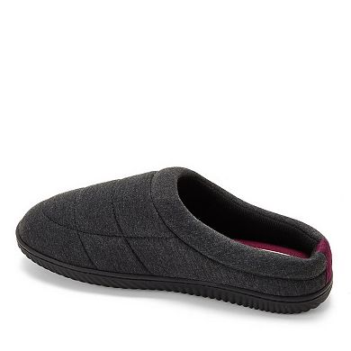 Dearfoams Arlo Jersey Men's Slip-On Clog Slippers